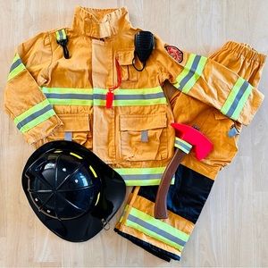 Teetot Firefighter Halloween Costume, Kids 5-6